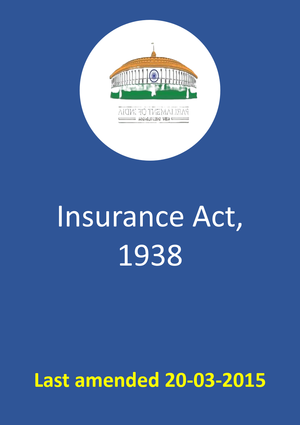 Insurance Act, 1938